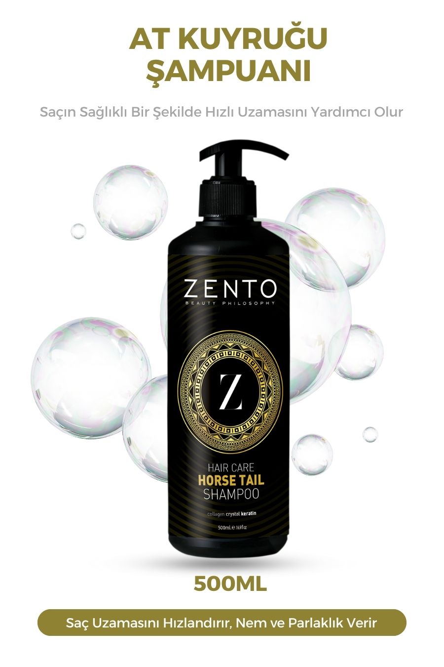 Zento At Kuyruğu şam 500 Ml