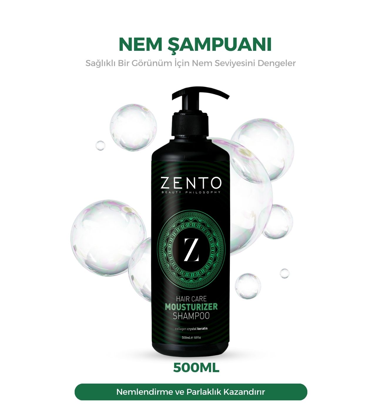 Zento Y.nem şampuan 500 Ml